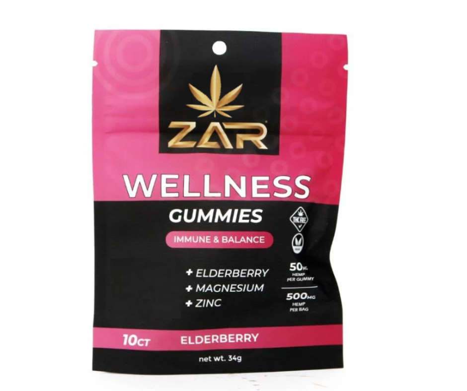 ZAR 10ct Wellness Gummy Bag